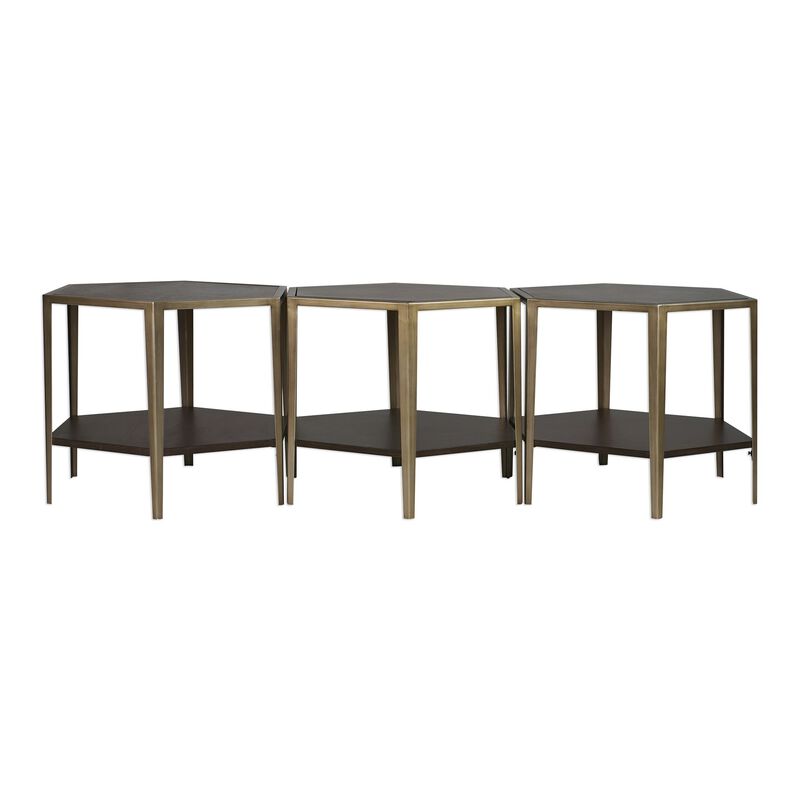 Uttermost Alicia Geometric Accent Table